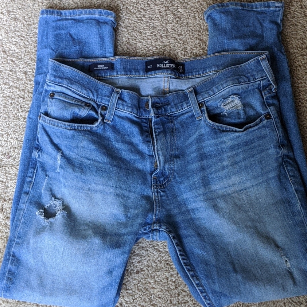Hollister Jeans Ripped Slightly